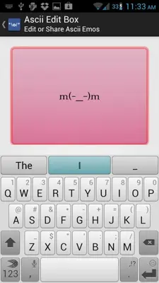 Ascii Emo android App screenshot 2